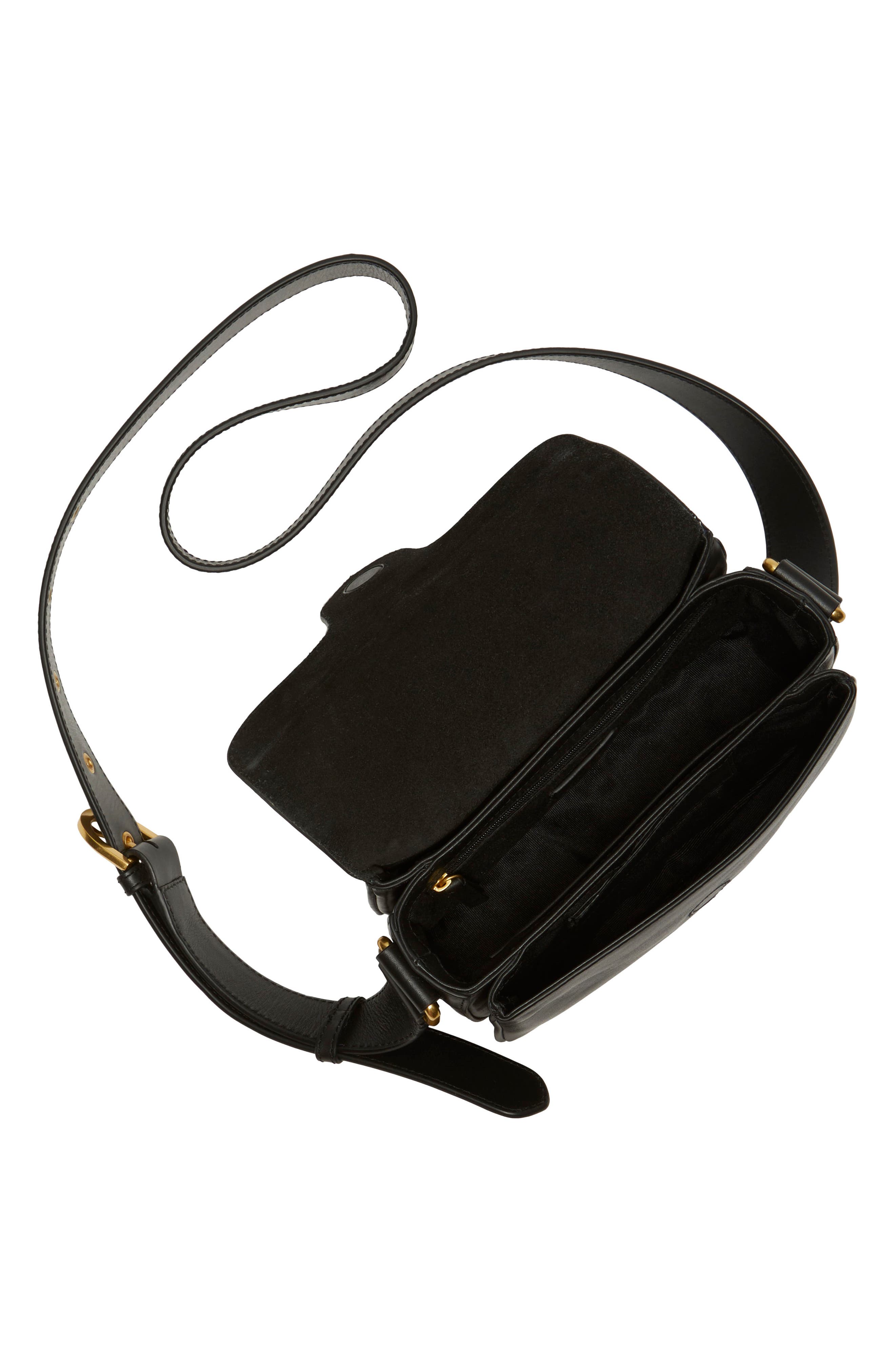 Vince Camuto Maecy Leather Crossbody Bag, Alternate, color, 