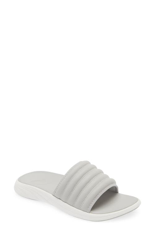Olukai Komo Slide Sandal In Gray