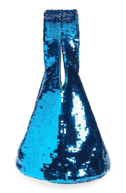 Jw Anderson W Anderson Womens Sequin-embellished Mini Plastic-blend Bag Aqua In 825 Aqua