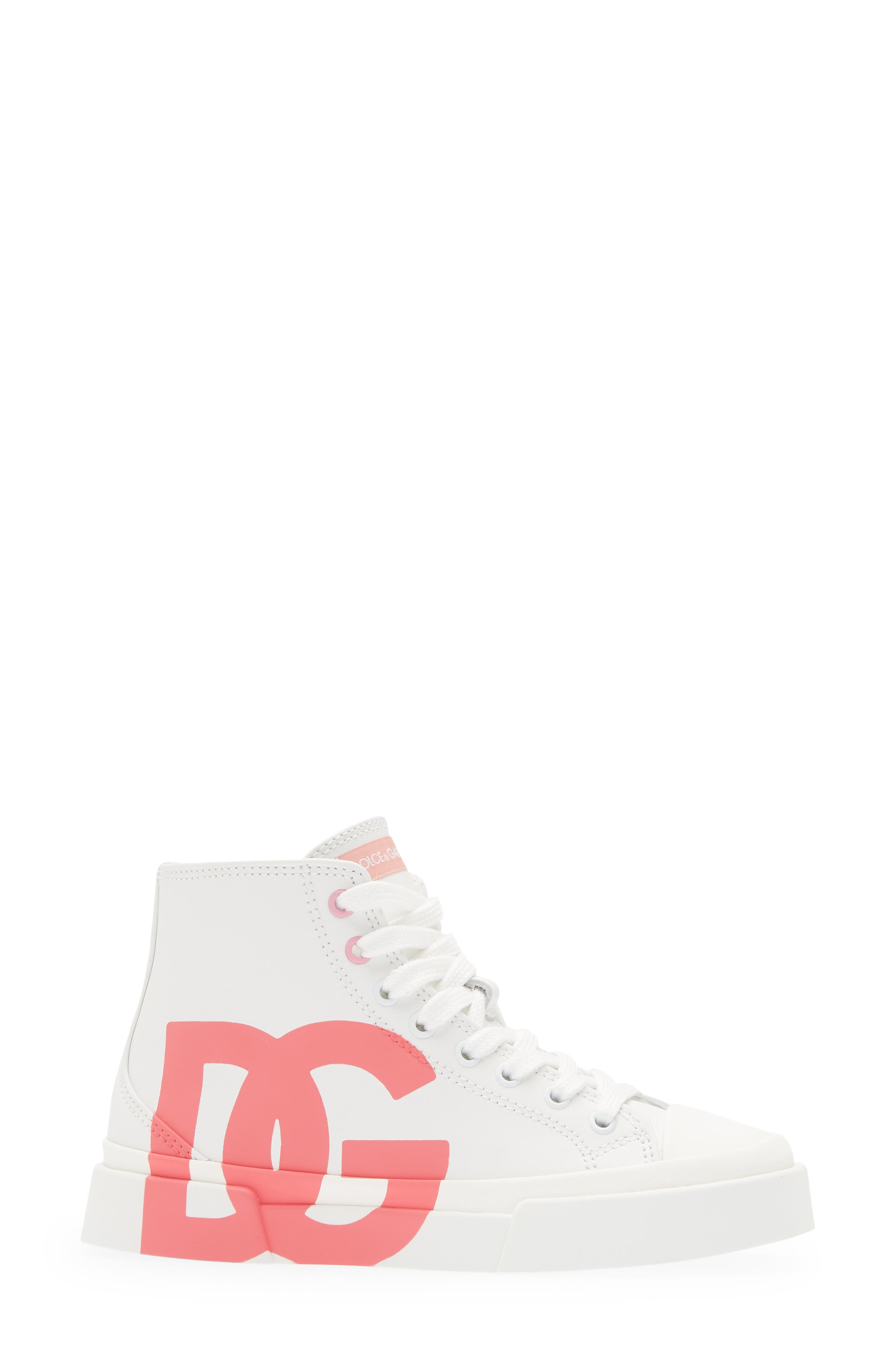 Dolce&Gabbana DG Logo High Top Sneaker, Alternate, color, 