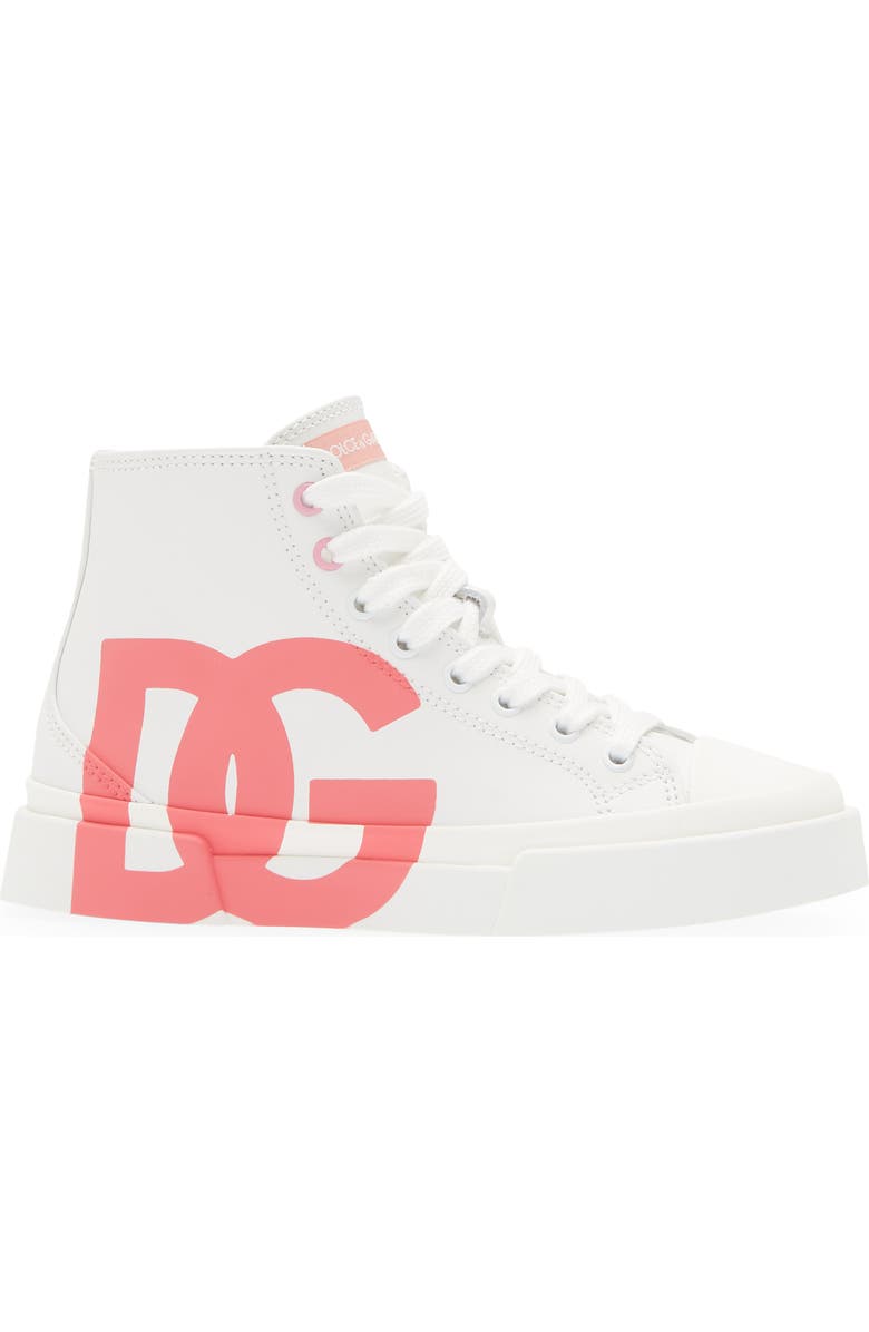 Dolce&Gabbana DG Logo High Top Sneaker, Alternate, color,