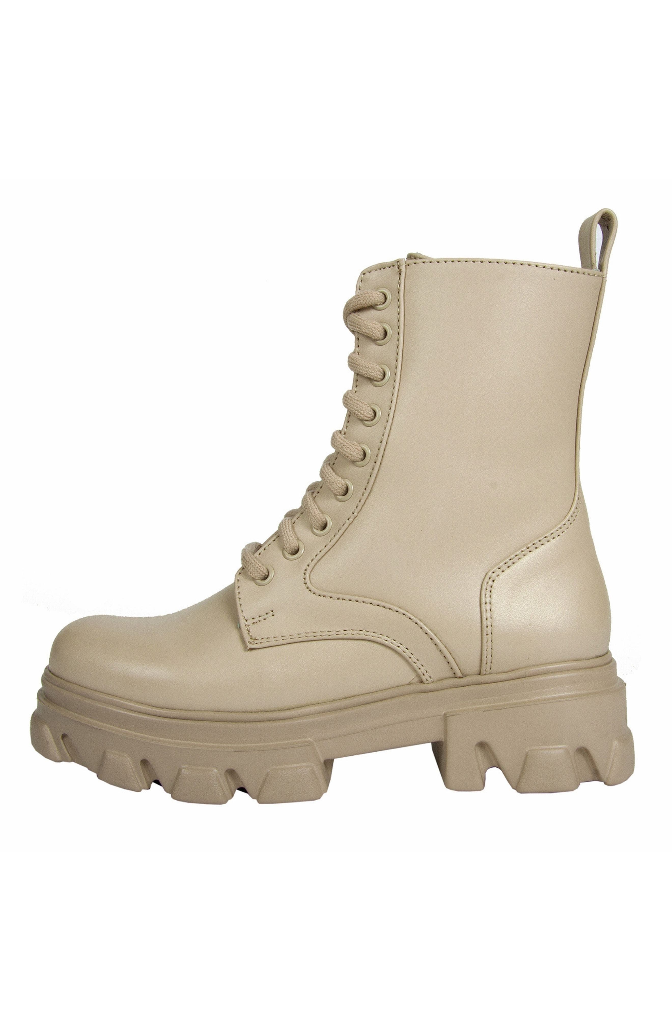 URBNKICKS Leather Sand Boot, Alternate, color, Tan Beige