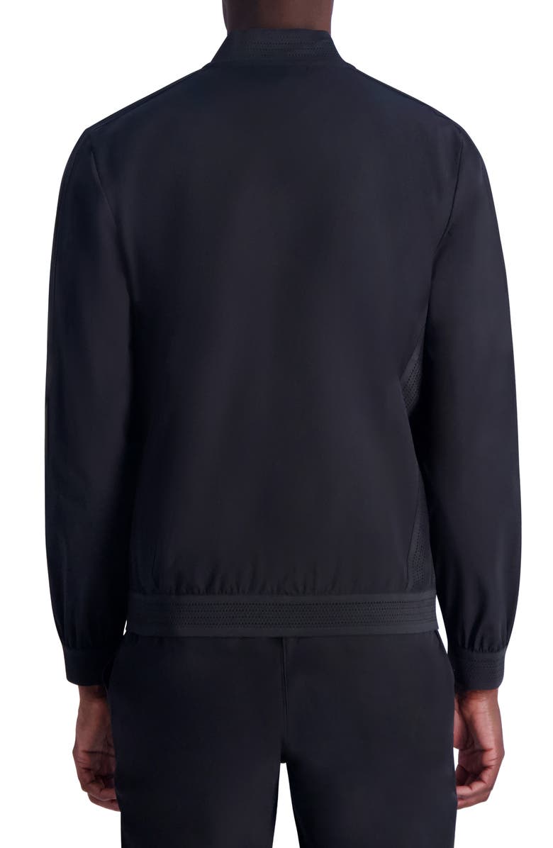 KARL LAGERFELD PARIS Bomber Jacket, Alternate, color,