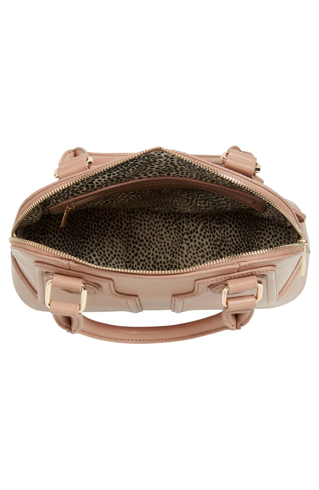 Dome Satchel, Alternate, color, TAUPE