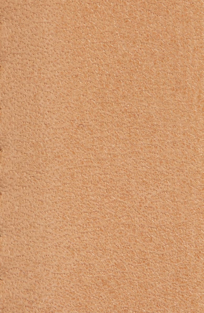 Saint Laurent Monogram Keeper Leather Belt, Alternate, color, 