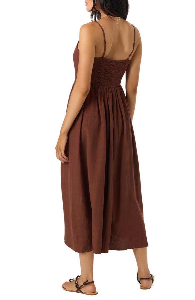 O'Neill Linden Sundress, Alternate, color, Coconut Brown