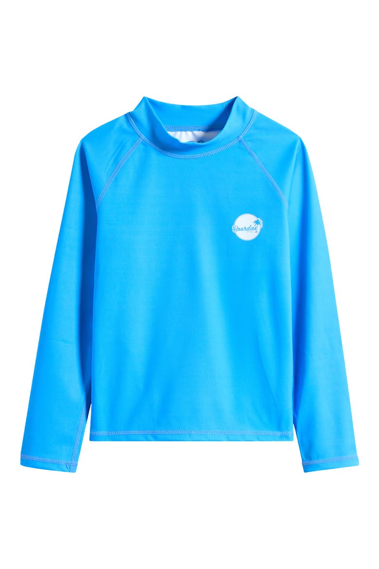 Kids' Blue Lagoon Long Sleeve Rashguard, Main, color, BLUE