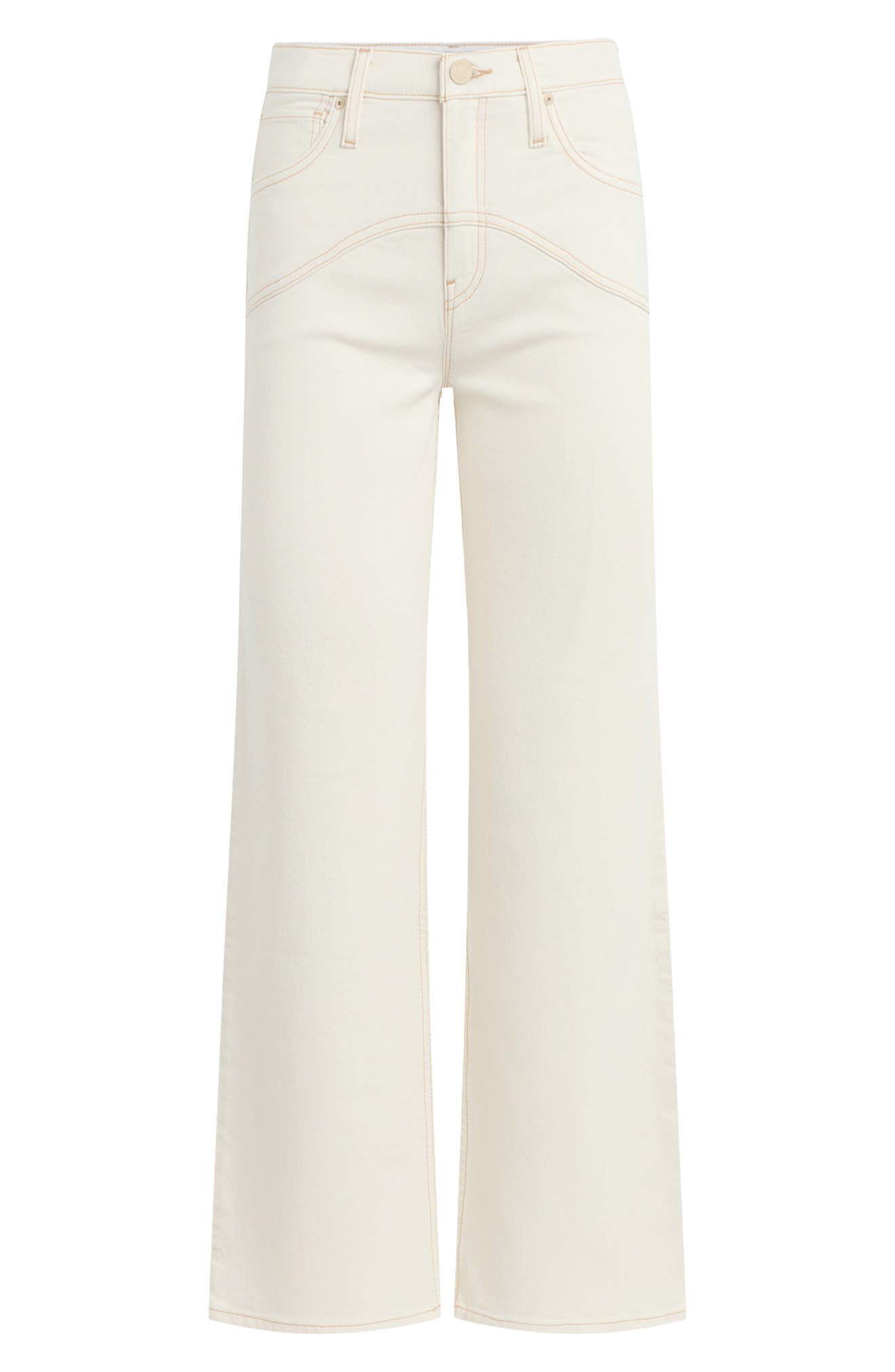 Rosie High Waist Ankle Wide Leg Jeans