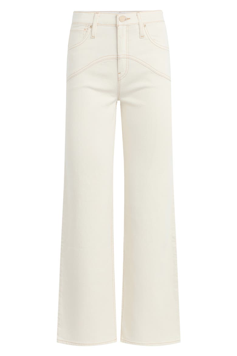Rosie High Waist Ankle Wide Leg Jeans, Alternate, color, ECRU