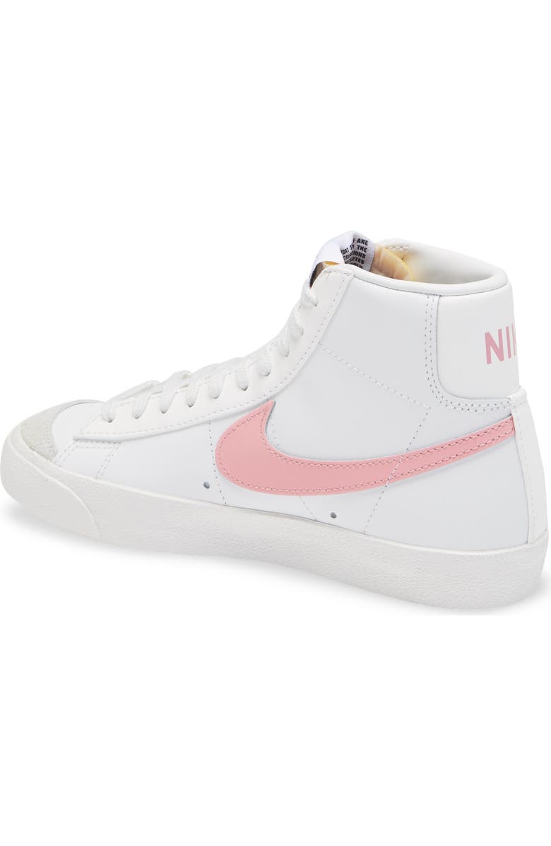 Nike Blazer Mid '77 Sneaker, Alternate, color, Summit White/ Sunset/ Black