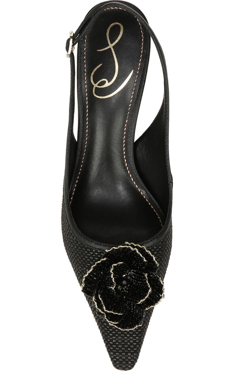 Sam Edelman Bianka Flora Kitten Heel Slingback Pump, Alternate, color,