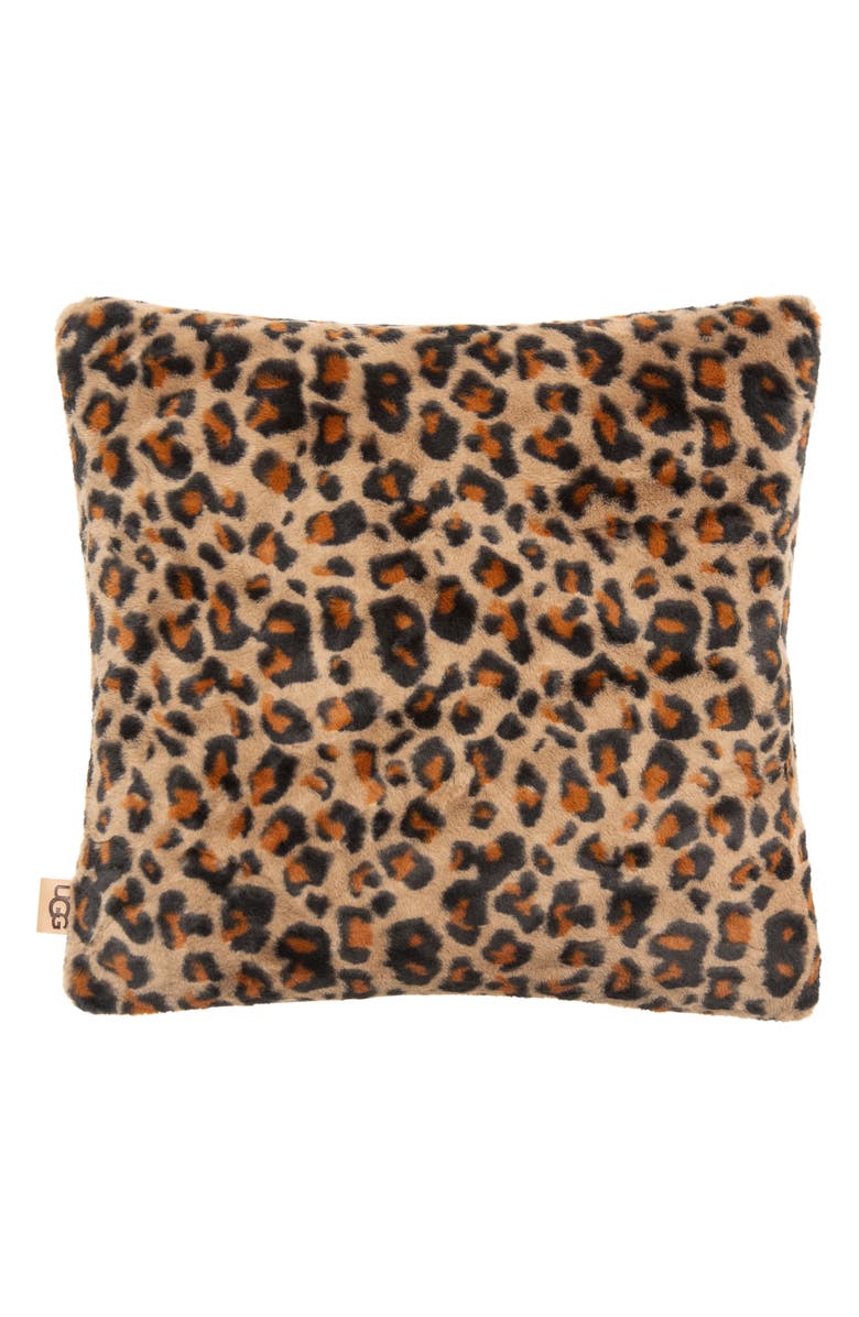 UGG<sup>®</sup> Juno Faux Fur Accent Pillow, Main, color,