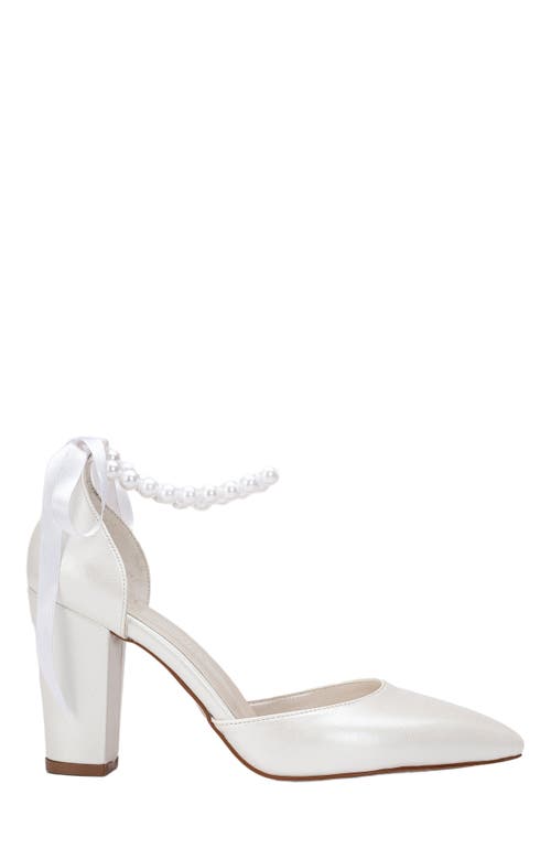 Forever & Always Shoes Agnes Pearl Wedding Heels in Ivory  product