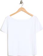 Abound Slashed Neck Relaxed Short Sleeve T-Shirt
