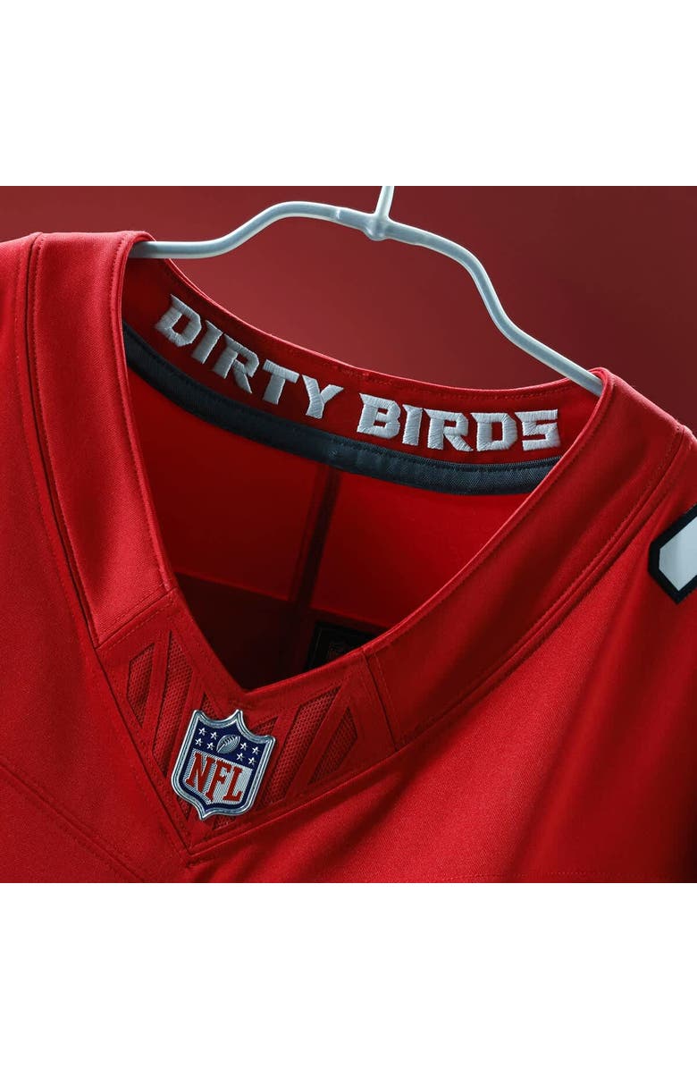 Nike Men's Nike Bijan Robinson Red Atlanta Falcons Vapor F.U.S.E. Stitched Limited Jersey, Alternate, color, Red