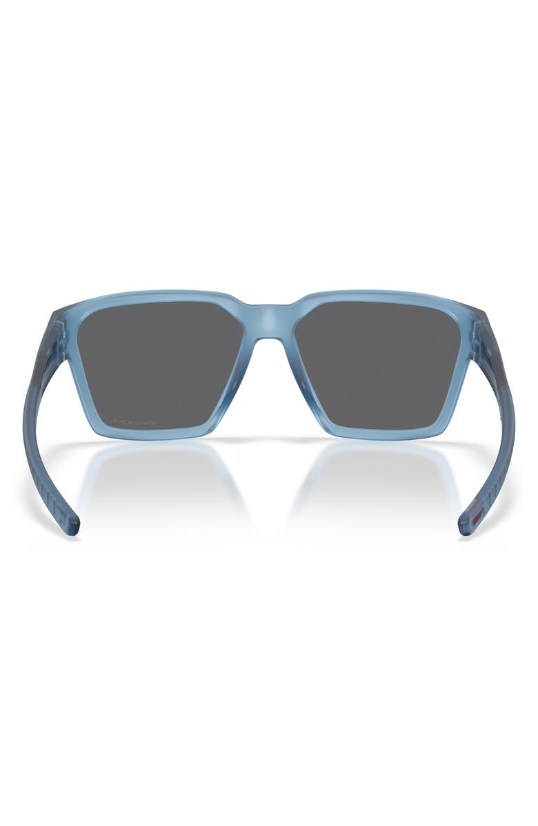 Oakley Briza 58mm Prizm<sup>™</sup> Square Sunglasses, Alternate, color, Matte Stonewash Prizm Iridium