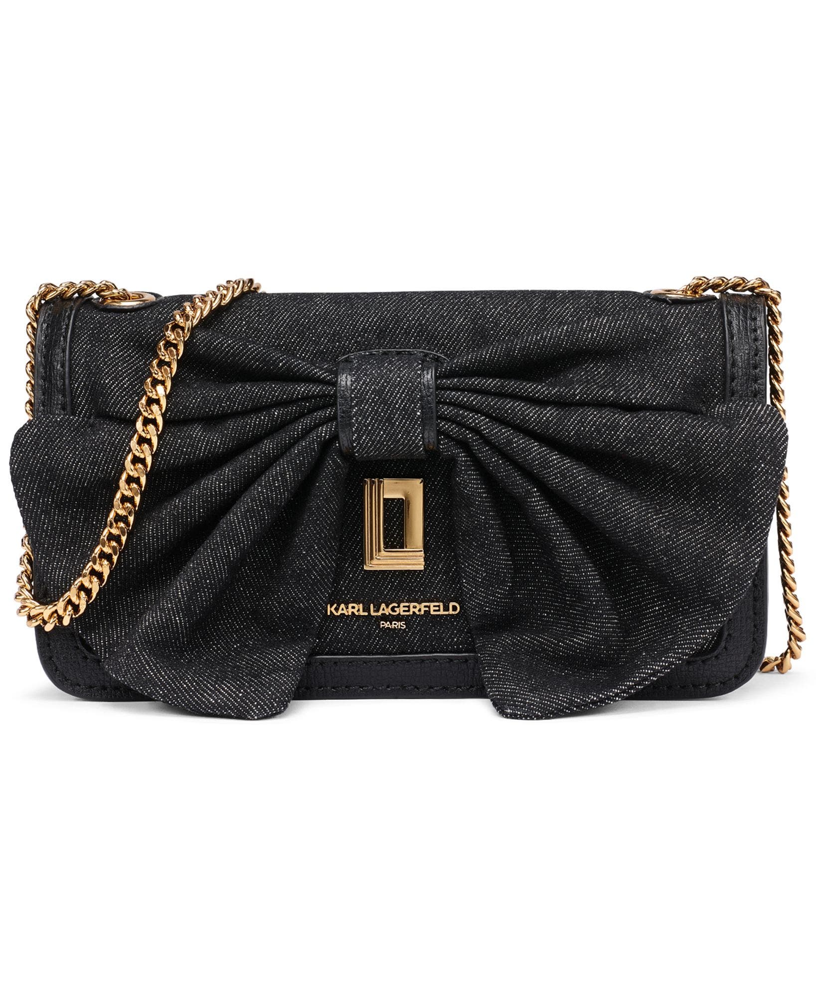 Kosette Denim Crossbody, Main, color, Black Denim