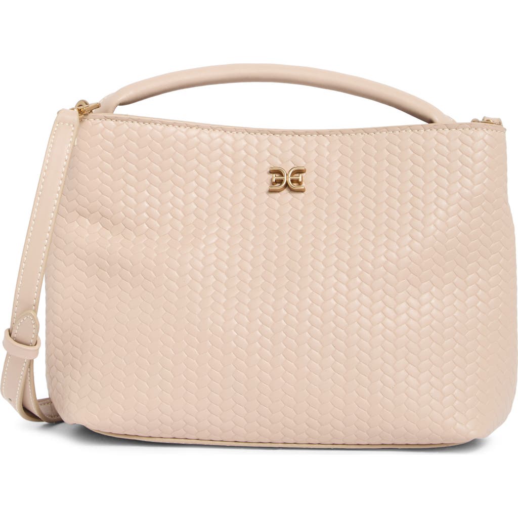 SAM EDELMAN SAM EDELMAN EVA WOVEN LEATHER SATCHEL