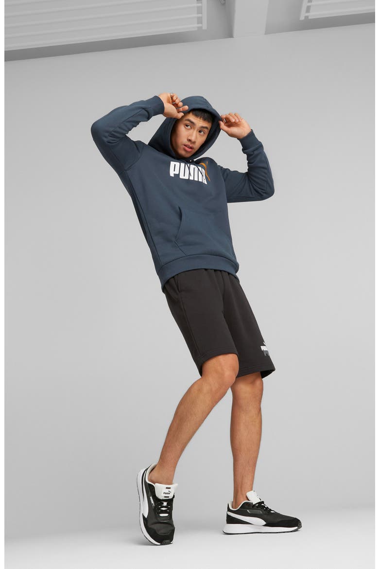 Essentials Col Logo Hoodie, Alternate, color, CLYDE ROYAL