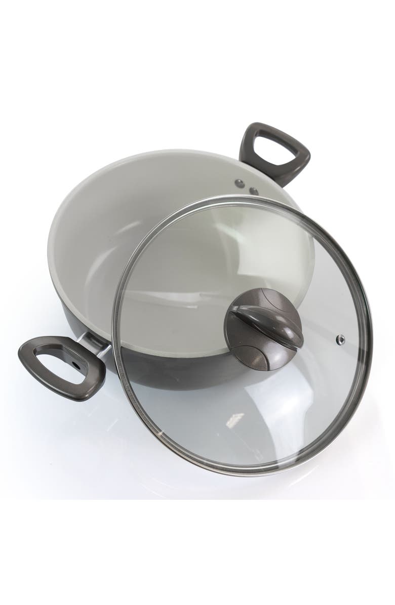 Gibson Home Hestonville 7 Piece Aluminum Nonstick Cookware Set with ...