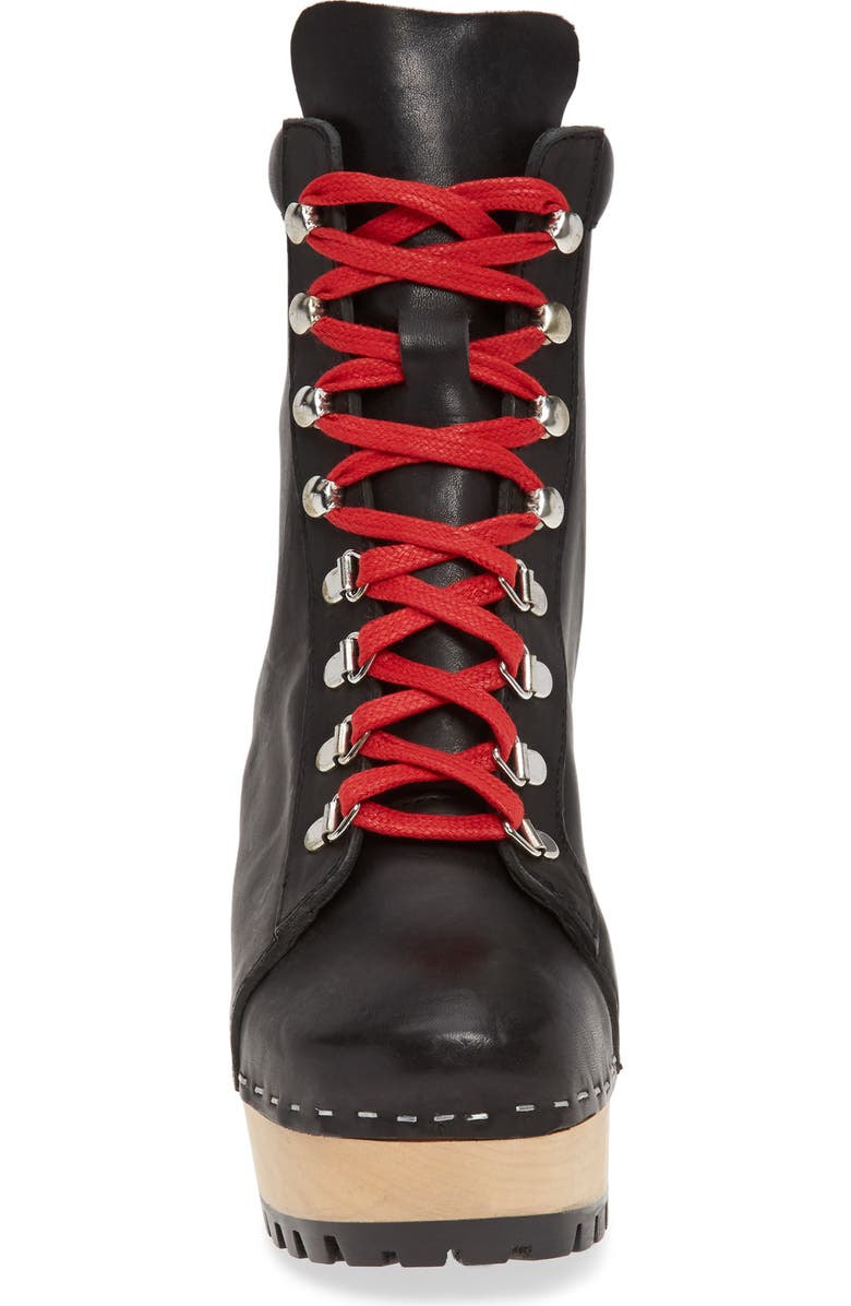 Swedish Hasbeens Hiking Bootie, Alternate, color,