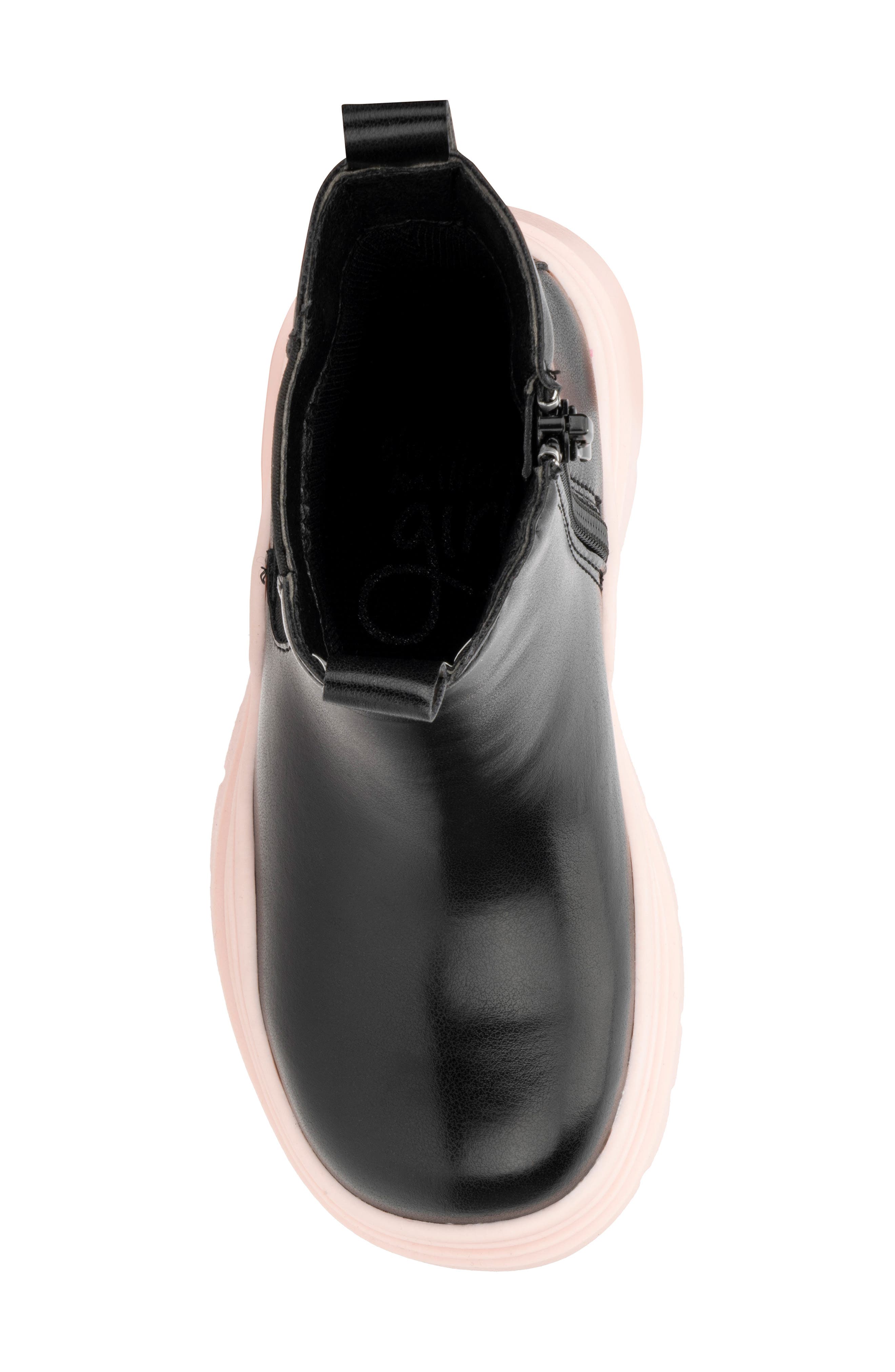 OLIVIA MILLER Chelsea Boot, Alternate, color, Black