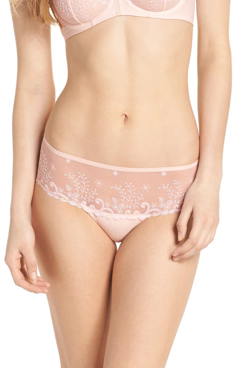 Simone Perele 'Delice' Boyshorts, Main, color, Blush