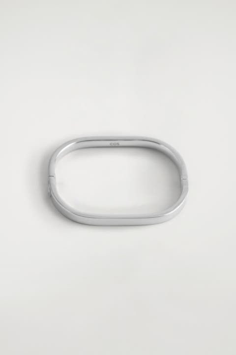Curved Rectangular Bangle