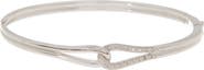 MESHMERISE Diamond Loop Bangle Bracelet - 0.15 ctw