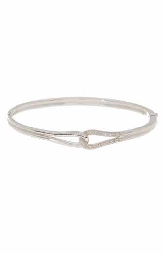 MESHMERISE Diamond Loop Bangle Bracelet - 0.15 ctw