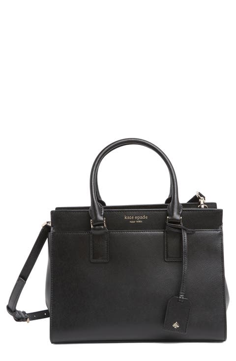 cameron medium leather satchel
