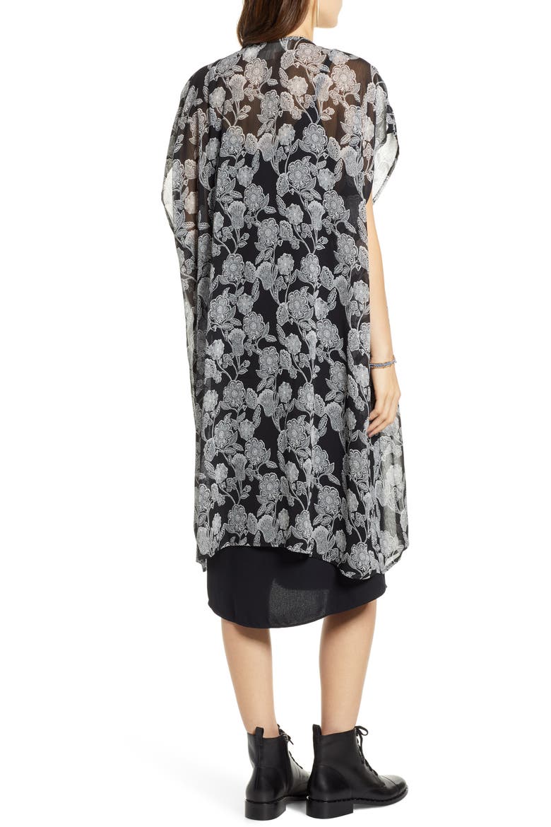 Kimono Vest, Alternate, color, BLACK COMBO