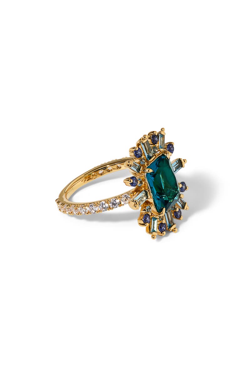 Stellar Halo Ring, Alternate, color, GOLD