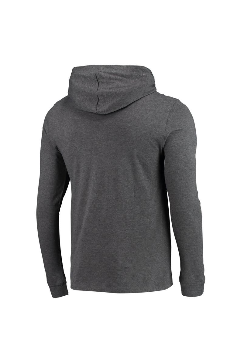 CONCEPTS SPORT Men's Concepts Sport Red/Heather Charcoal Wisconsin Badgers Meter Long Sleeve Hoodie T-Shirt & Jogger Pajama Set, Alternate, color, Red