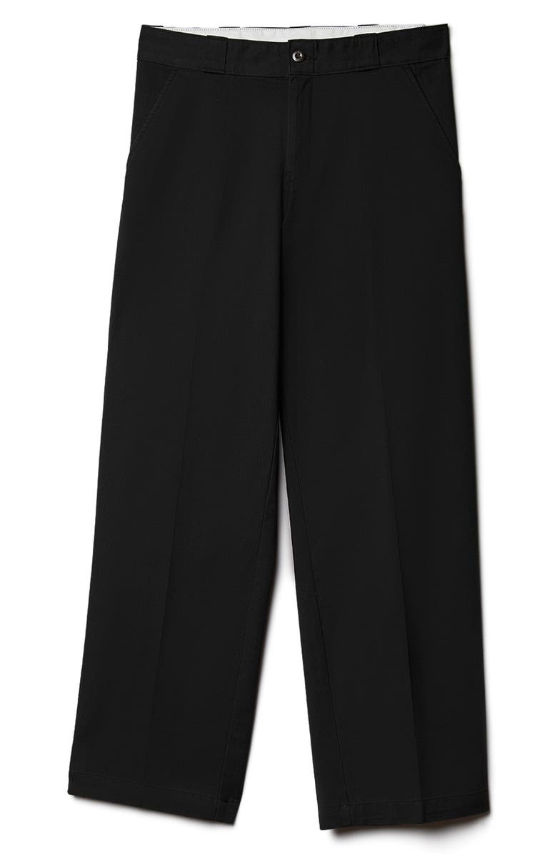 Dickies 248 Loose Fit Twill Pants, Alternate, color, Black