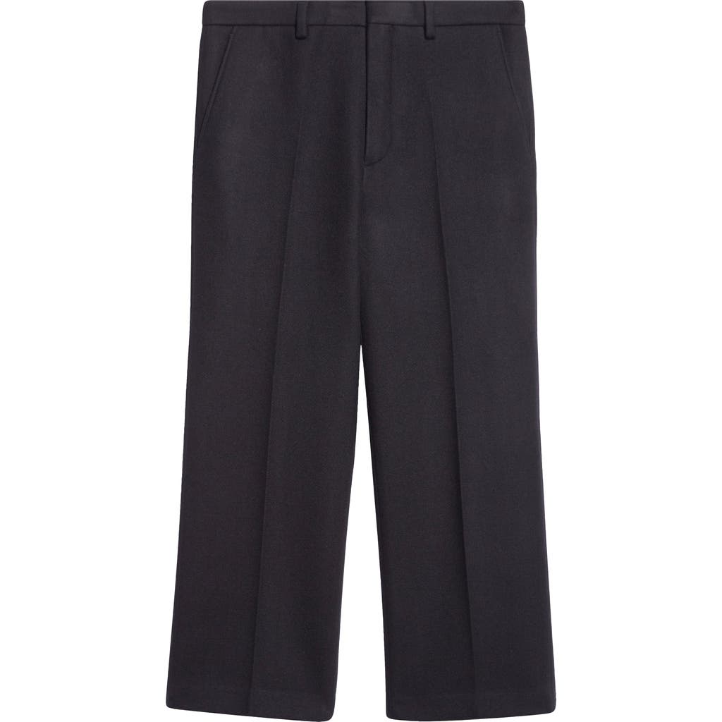 Dries Van Noten Panvel Wool Blend Pants In Black