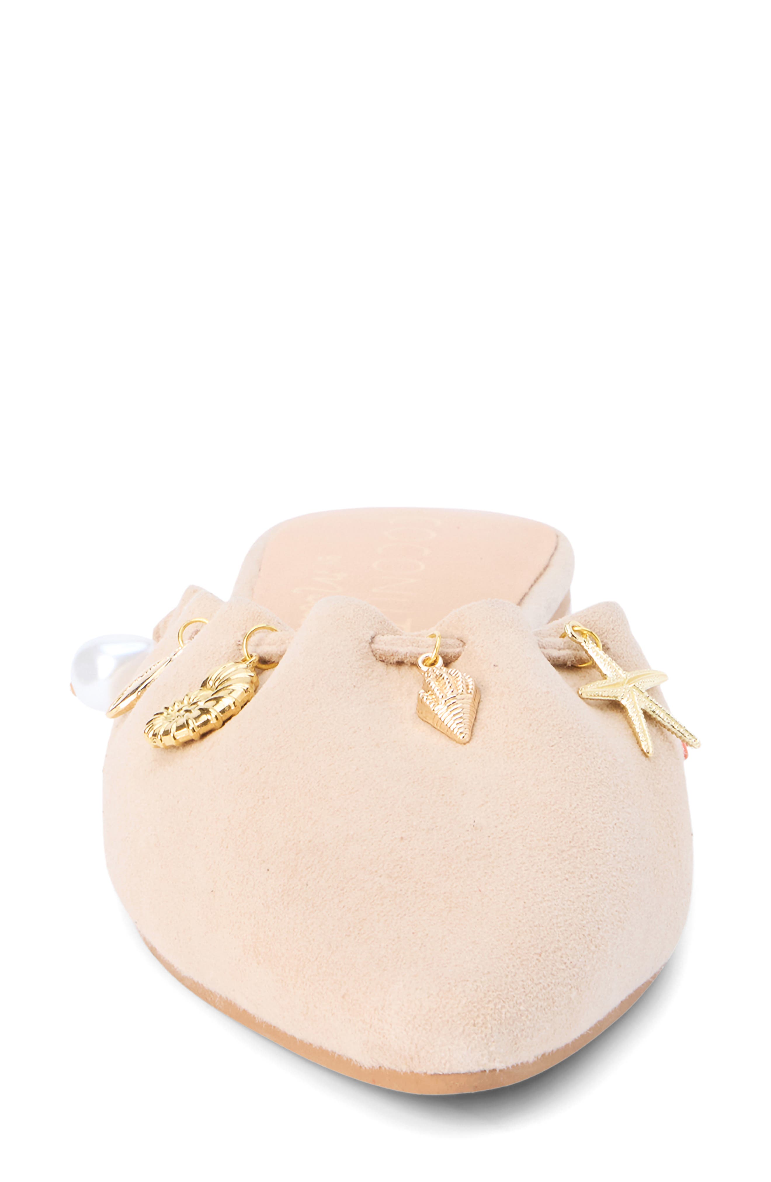 Monette Mule, Alternate, color, NATURAL SUEDE