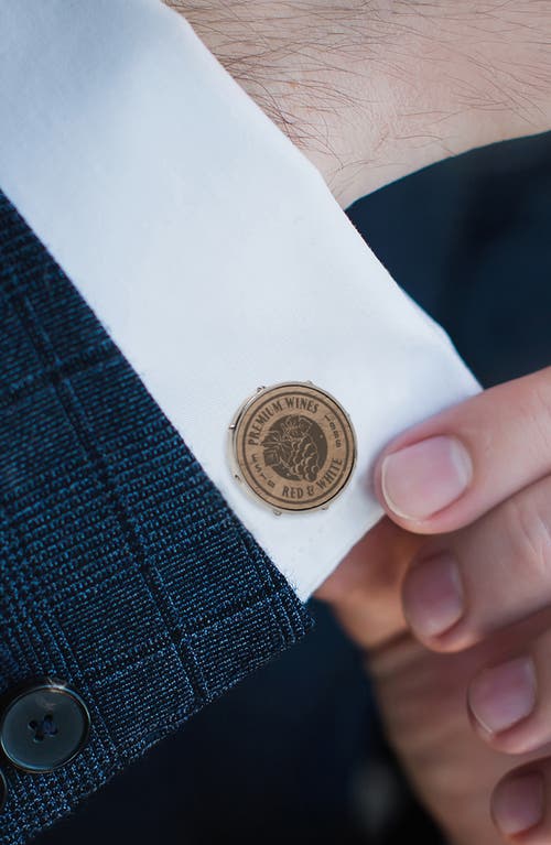 Cufflinks, Inc . Wine Barrel Cuff Links In Gray