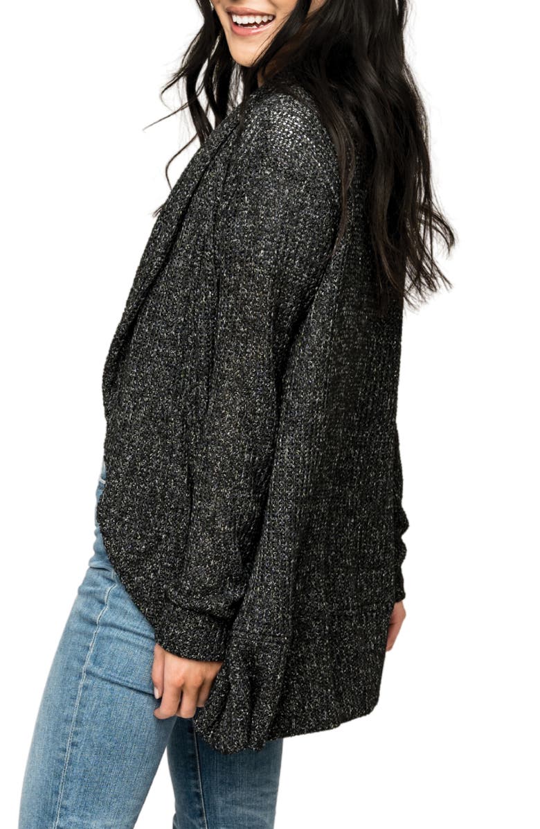 GIBSONLOOK Bouclé Cocoon Cardigan, Alternate, color,