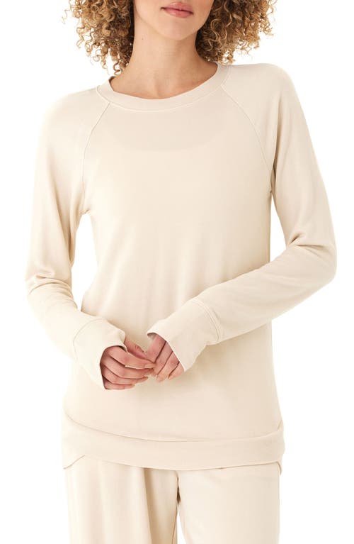 Threads 4 Thought Cannon Feather Fleece Tunic In Neutral
