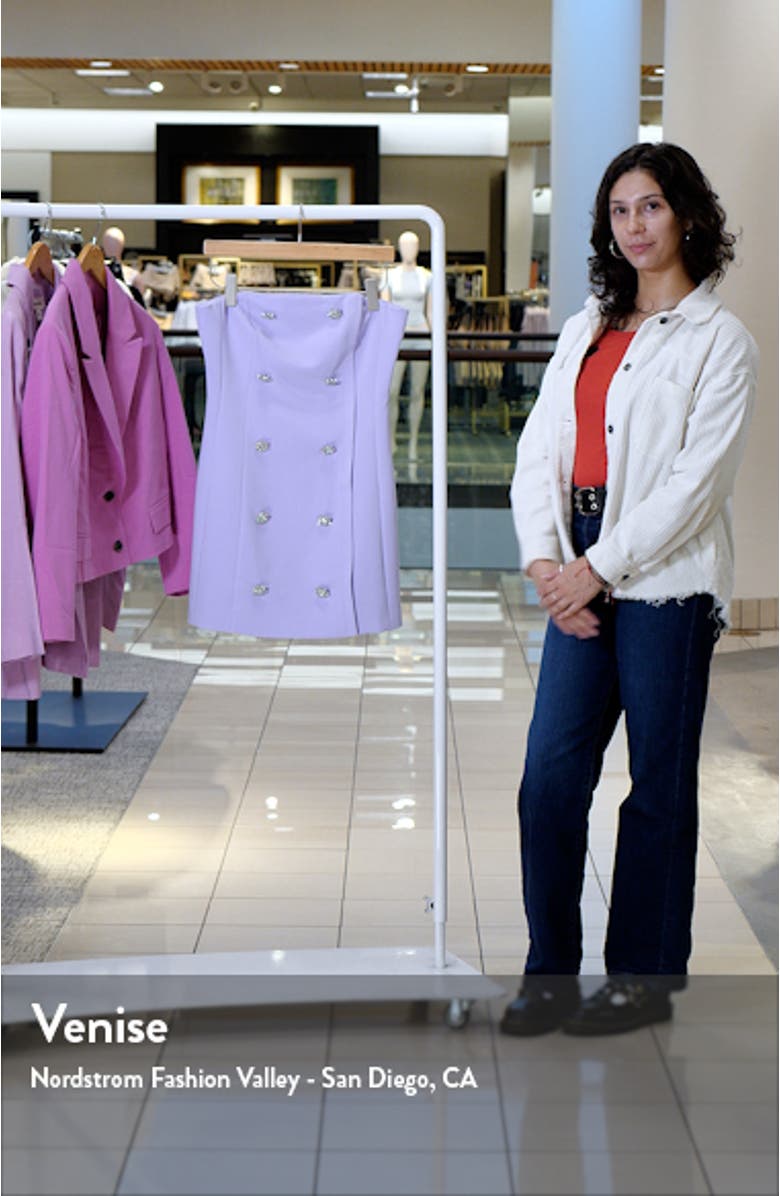 Felda Strapless Minidress, sales video thumbnail