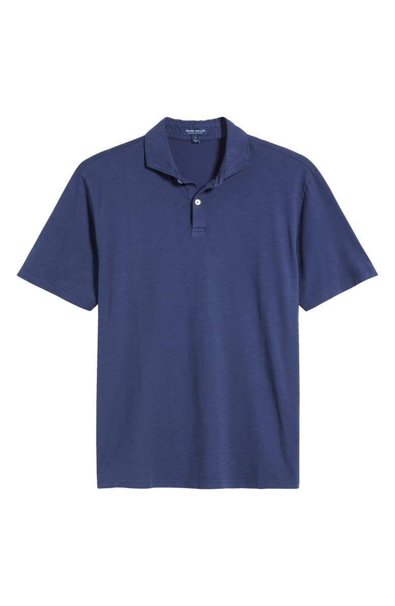Peter Millar Crown Crafted Journey Pima Cotton Polo, Alternate, color, Pacific