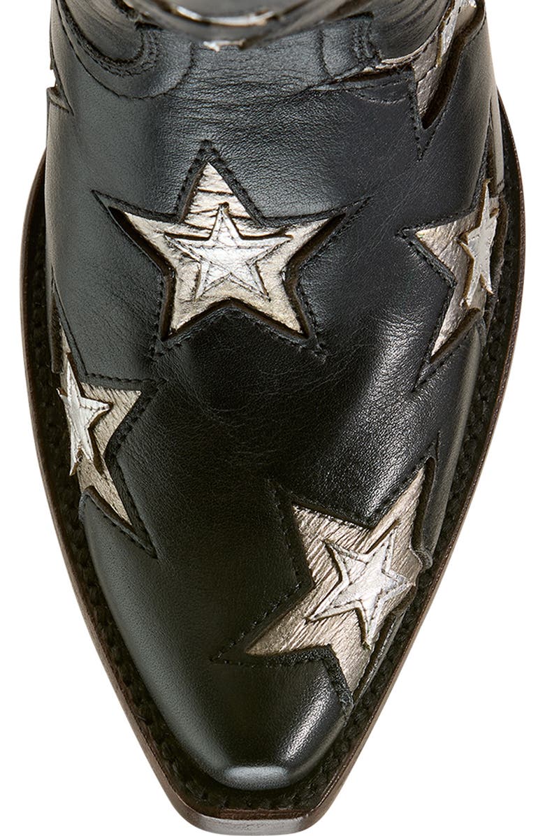 Ariat Casanova Star X Toe Western Boot, Alternate, color, Inkwell Black