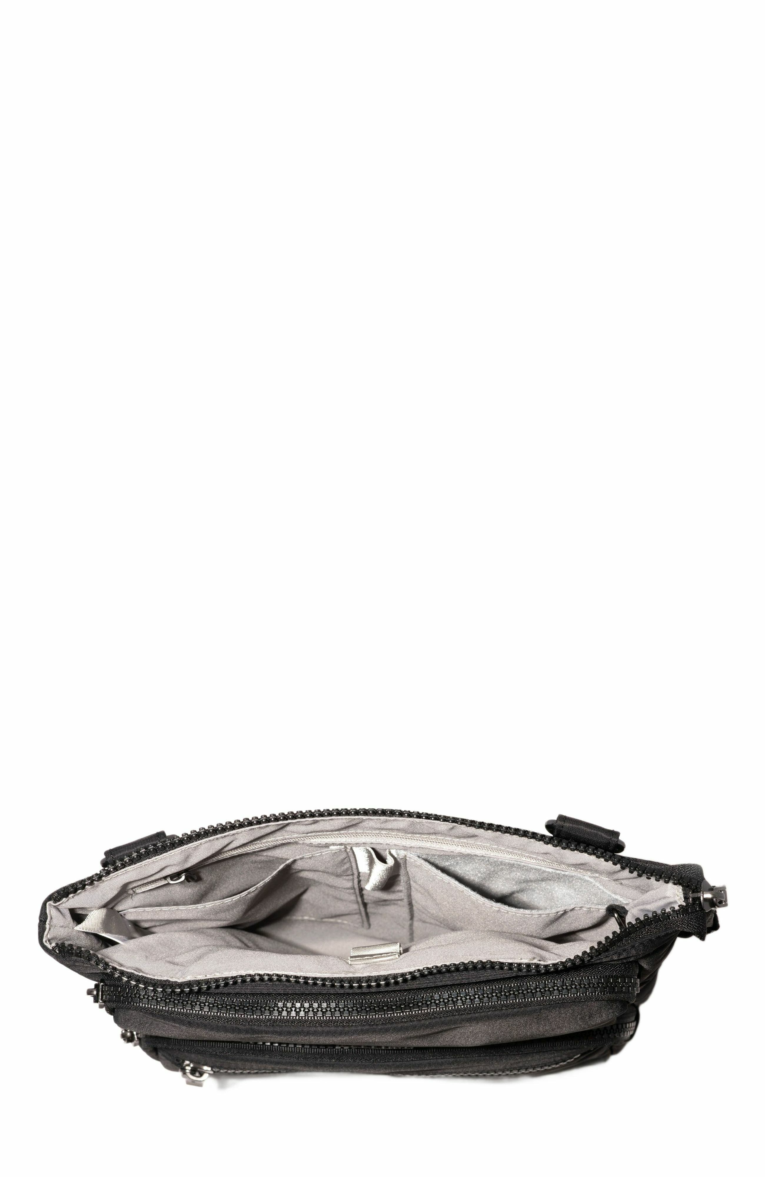 BAGGALLINI Nolita Crossbody Bag with RFID Wristlet, Alternate, color, Black Twill