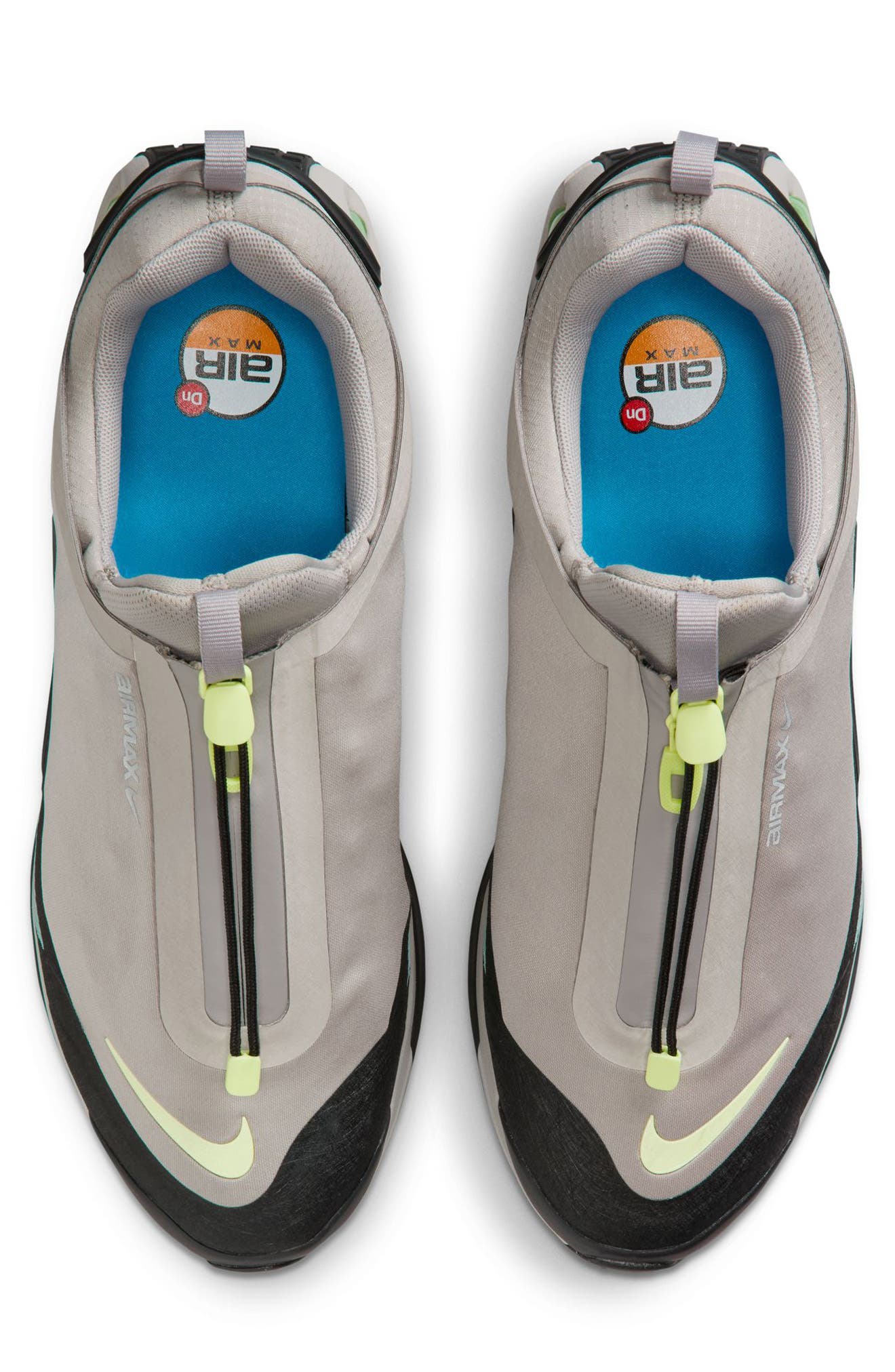 Air Max Dn Roam Waterproof Sneaker, Alternate, color, 003 CLGGRY/LTLMTW