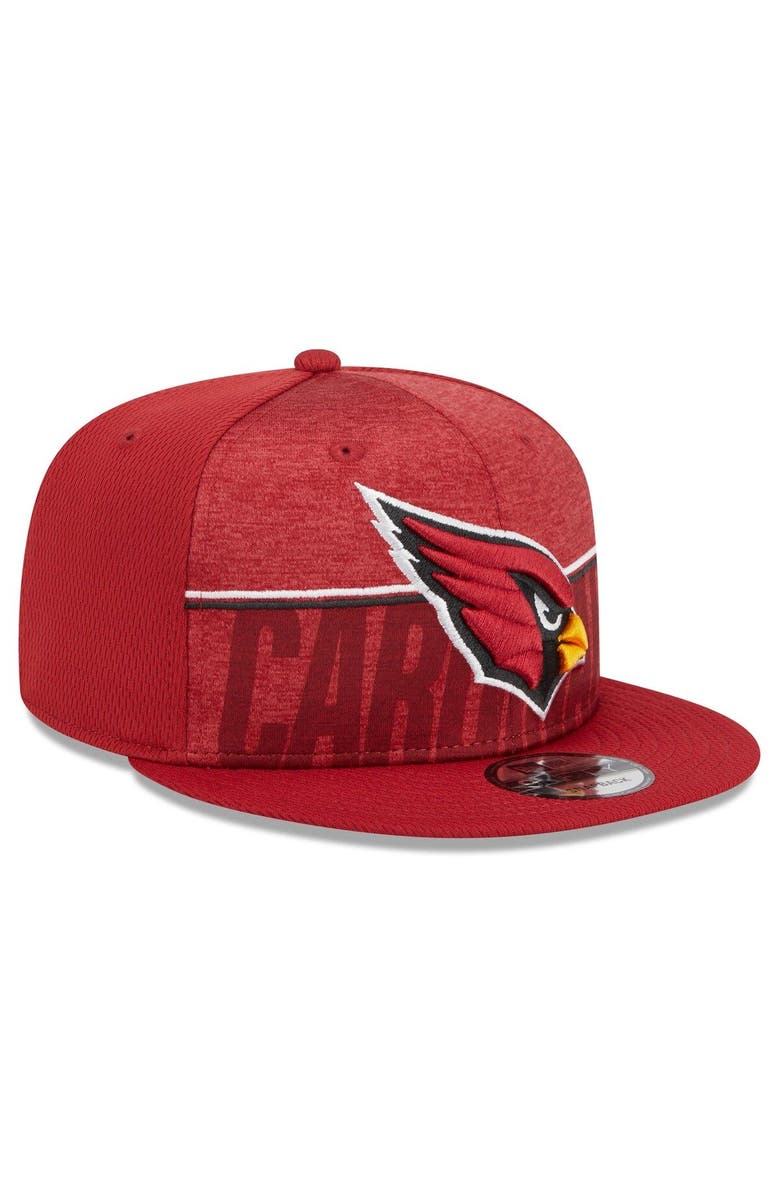 New Era Men's New Era Cardinal Arizona Cardinals 2023 NFL Training Camp 9FIFTY Snapback Hat, Alternate, color, Cardinal