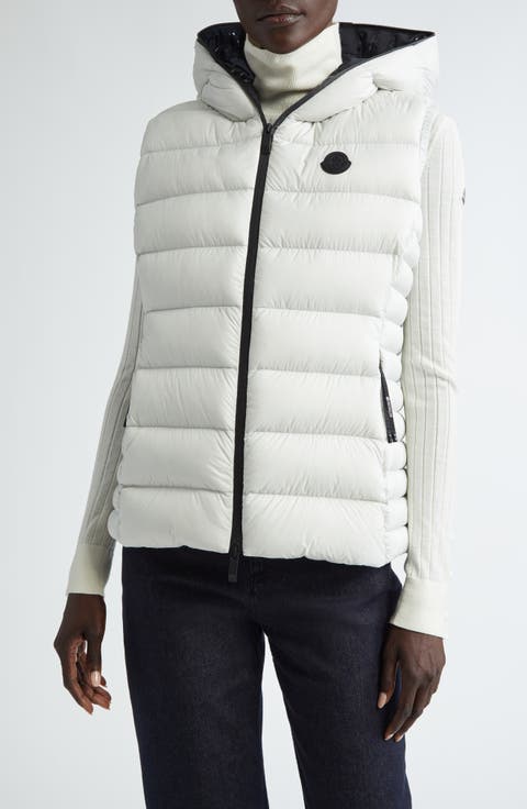 アウターその他 MONCLER Woman Waistcoat White K10931A00100788PY Moncler Down vest Igens | Women's Clothing | Vitkac