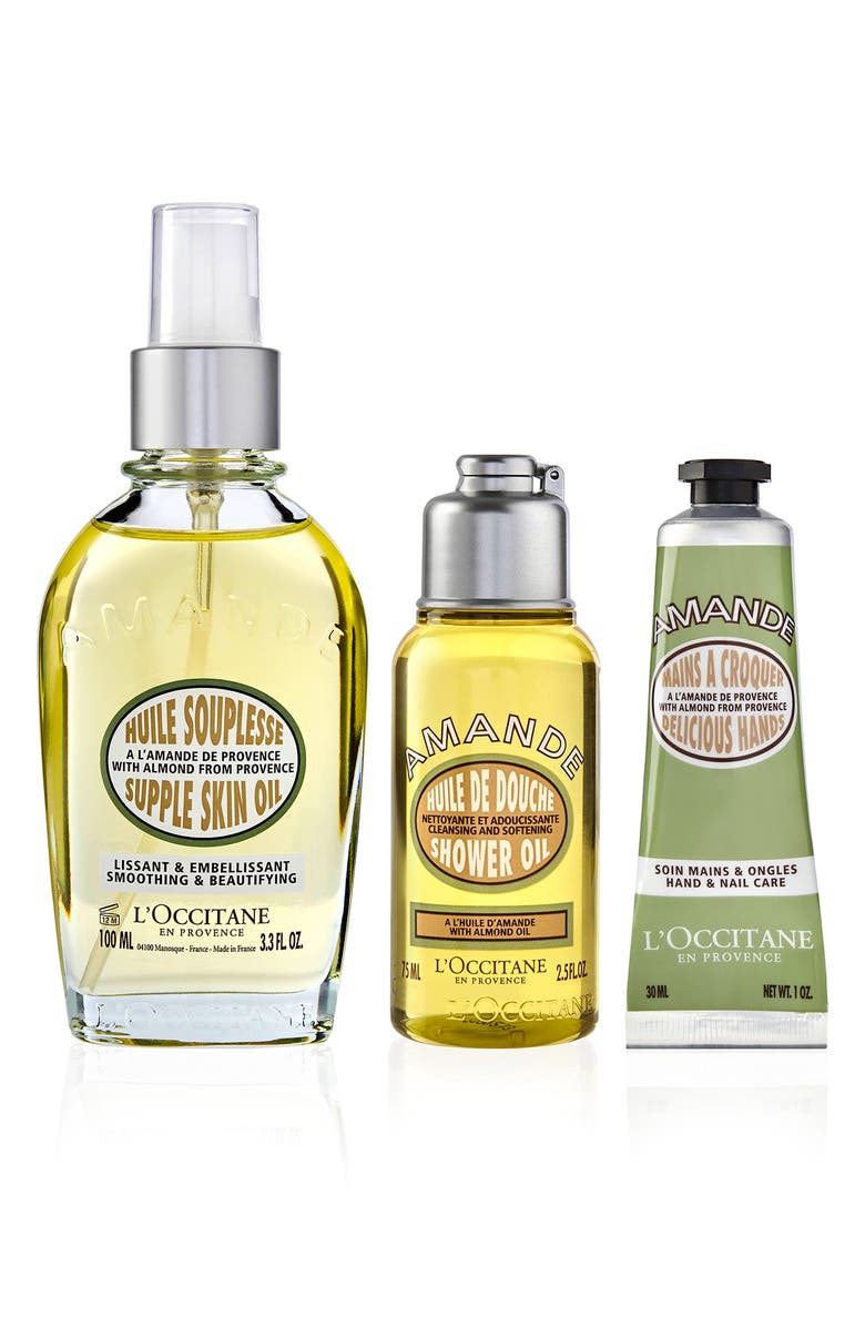 L'Occitane Almond Hero Set (Limited Edition) $77 Value, Alternate, color, 
