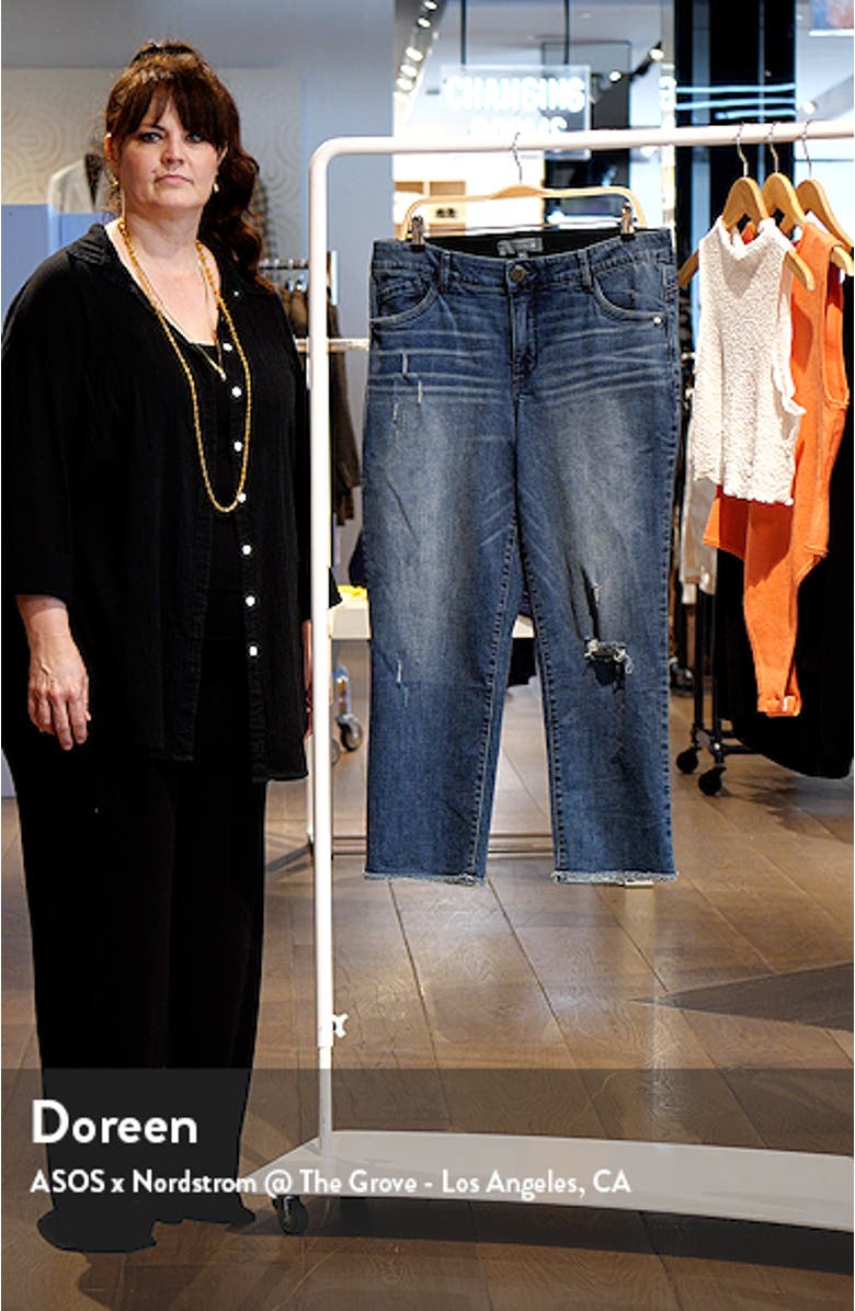 'Ab'Solution Stretch Skinny Crop Jeans, sales video thumbnail