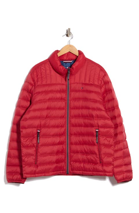 Packable Faux Down Puffer Jacket